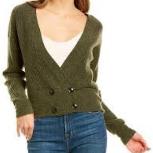 Bailey 44 Molly Wool-Blend Green Sweater Small